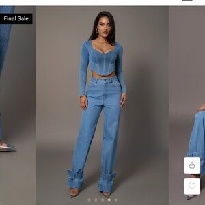 Women's Blue Denim Jeans